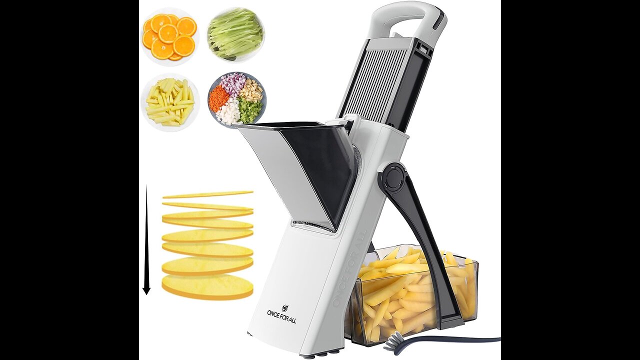 Safe Mandoline Slicer