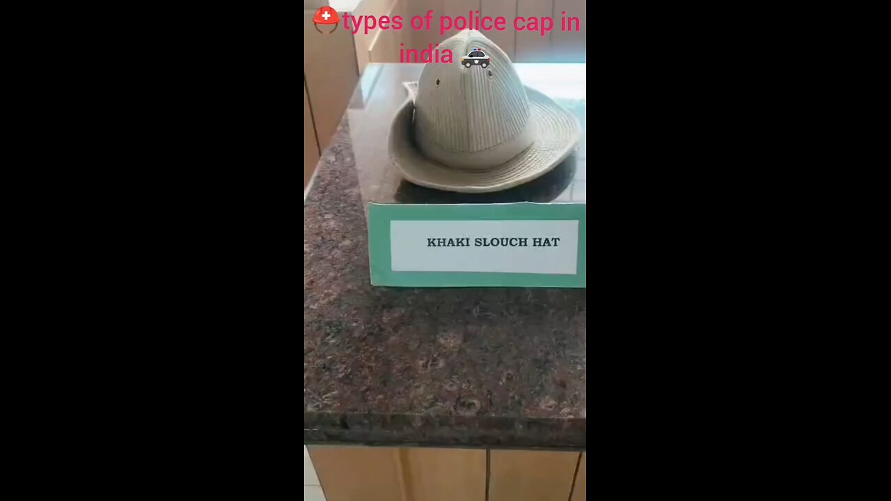 police cap