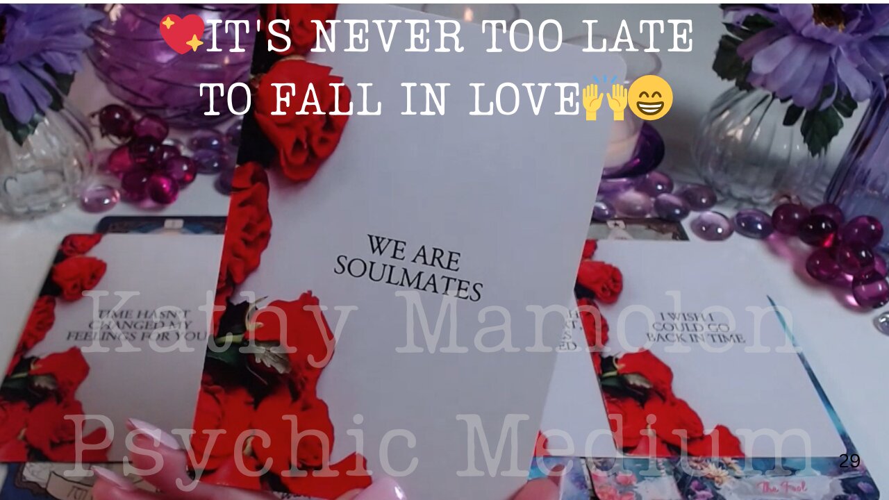 💖IT'S NEVER TOO LATE TO FALL IN LOVE🙌😁DEVOTED TO A LASTING LOVE💖COLLECTIVE LOVE TAROT READING💓✨