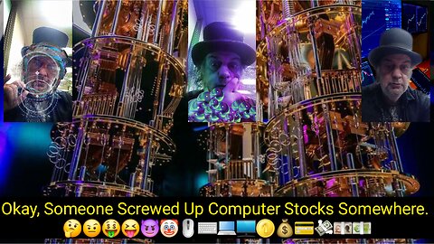 Nvidia Gets A Rollercoaster Ride In Stocks. 🤔🤨🤑😝😈🤡🖱⌨️💻🖥🪙💰💳💸💷💶