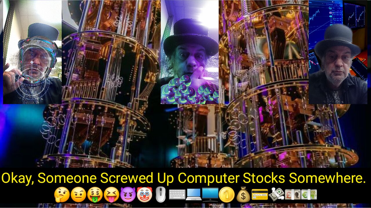 Nvidia Gets A Rollercoaster Ride In Stocks. 🤔🤨🤑😝😈🤡🖱⌨️💻🖥🪙💰💳💸💷💶