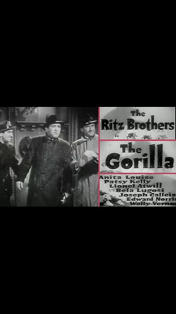 Highlights of The Ritz Brothers in The Gorilla (1939) – Hilarious Haunted‑House Chaos!