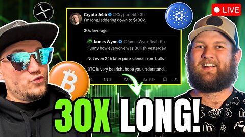 Massive Crypto Bottom Signal 30x Bitcoin Long!
