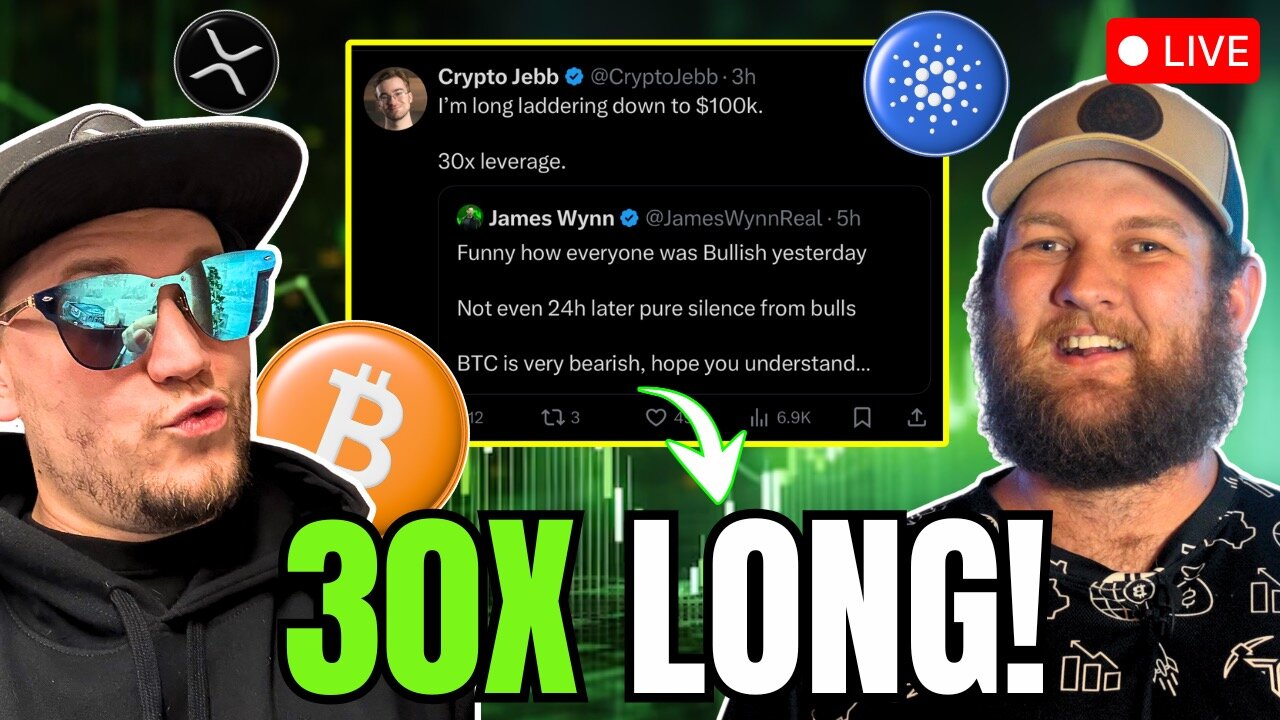 Massive Crypto Bottom Signal 30x Bitcoin Long!
