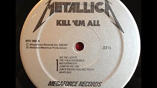 Vinyl artifact: Megaforce Records ~ Metallica - Kill 'Em All (1983)