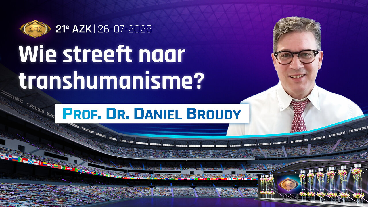 21e AZK - Prof. Dr. Daniel Broudy: Transhumanisme en posthumanisme: