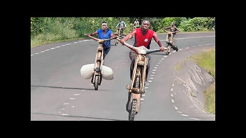 A Day in the Life of an African Wooden Scooter Crew