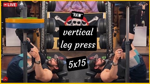 5x15 w/ Leg Press