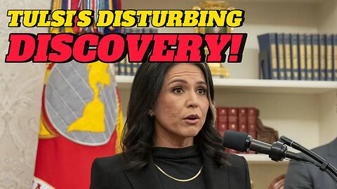 🔥Tulsi Gabbard DROPS BOMBSHELL on Trump during morning meeting!