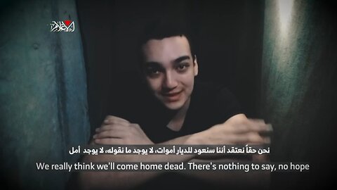 Hamas Release video of captured American Israeli IDF soldier Edan Alexander
