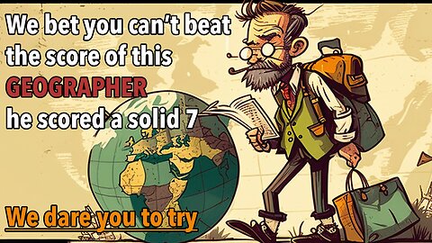 Are you smarter than this geographer?