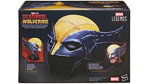 Marvel Legends Series - Wolverine Premium Roleplay Mask - Movie Gear Collectibles [by Hasbro]