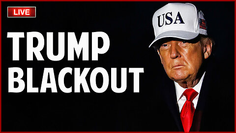 🔴 Dems Launch Bizarre Trump Blackout Protest Online