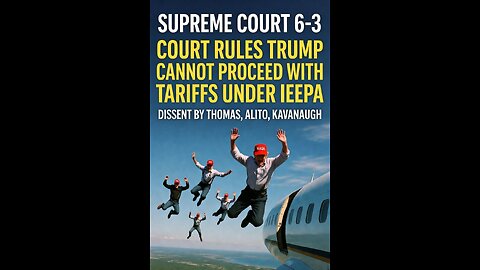 SUPREME COURT FA & FO TARIFFS WILL CONTINUE TRUST THE PLAN