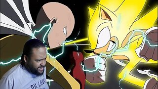 Sonic The Hedgehog Vs One Punch Man Pt 1 & 2 Reaction