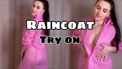 [4K USA] Is This the ULTIMATE Rainy Day Essential? HONEST REVIEW OF THE TRANSPARENT RAINCOAT [2025]