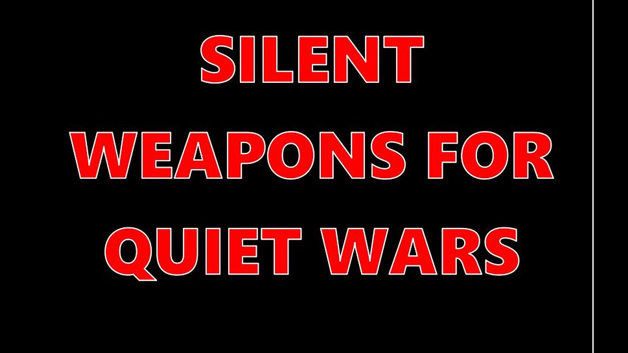 Depopulation Agenda From Their Own Mouths.