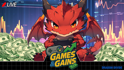 🔴Live! Games & Gains: Live Day trading! Let's get the money!