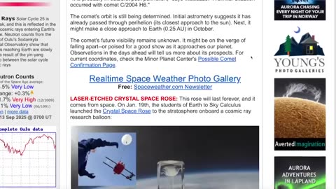 SURPRISE object sneaks out from behind sun! Headed towards EARTH