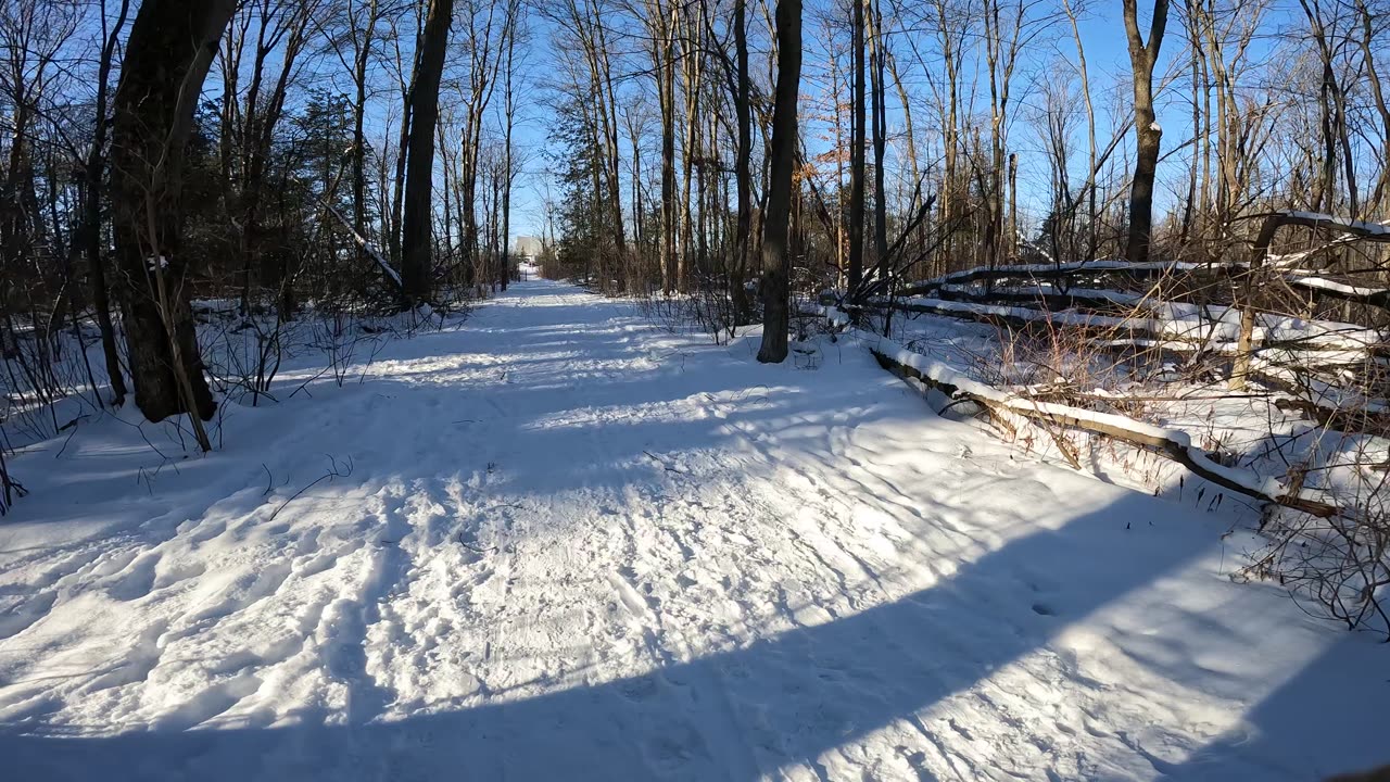 ❄️2025⛷️❄️03-03☃️-26🏂Winter Hiking⛄ Welcome To Jack Pine Trails Part 3 in Ottawa ⛷️❄️⛄ Canada 🍁