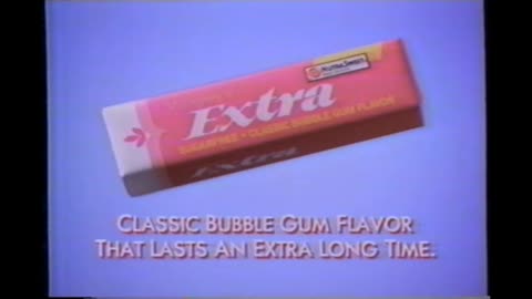July 27, 1992 - Extra Classic Bubble Gum
