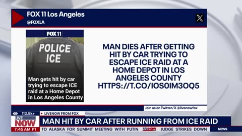 ICE raid: Man dies running from apparent bust at LA Home Depot