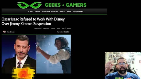 Oscar Isaac Won't Work For Disney Due To Canceling Jimmy Kimmel