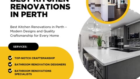 Best Kitchen Renovations in Perth – Modern Designs and Quality Craftsmanship for Every Home
