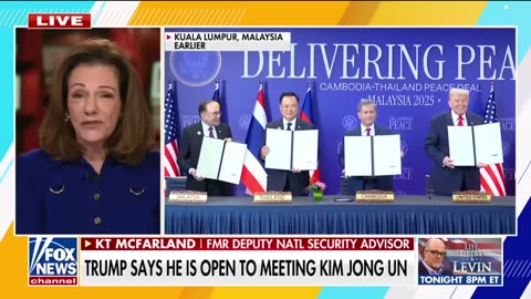 Trump says he's 'open' to meeting Kim Jong Un during Asia trip