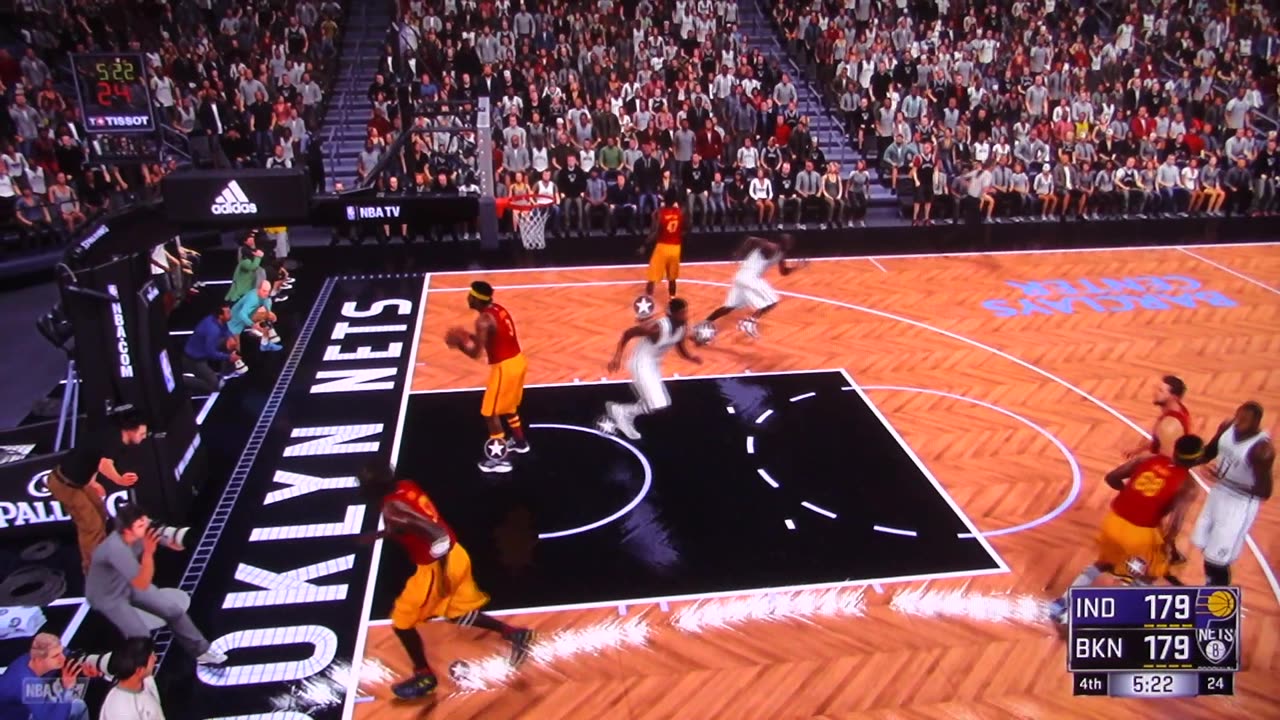 NBA2K: Indiana Pacers vs Brooklyn Nets (Dunks-Buzzer Beater)