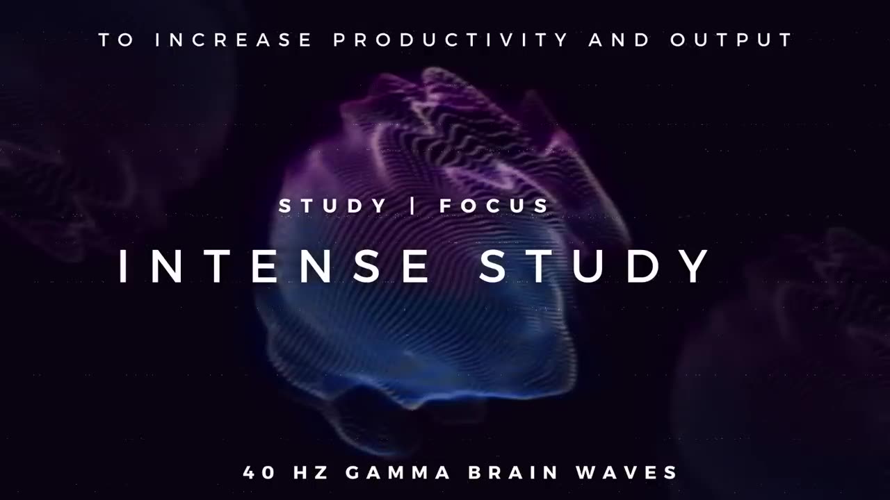 40Hz Meditation Music - Increase Productivity & Focus