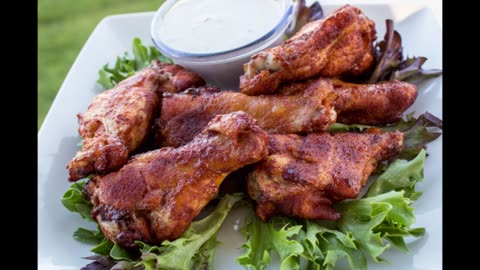 Chipotle Dry Rub Smoked Chicken Wings