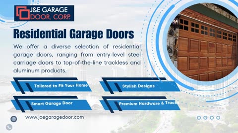 Your Trusted Garage Door Experts - J&E Garage Door