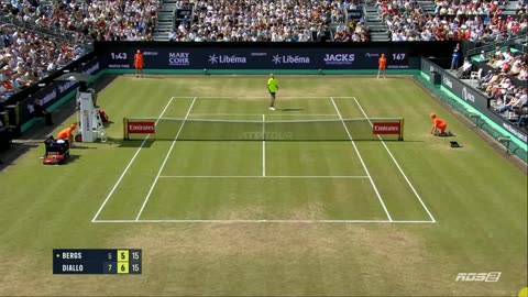 La Finale de ATP 250 de Bois-le Duc Zizou Bergs vs Gabriel Diallo
