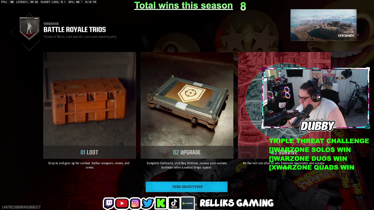 Triple Threat Warzone Challenge