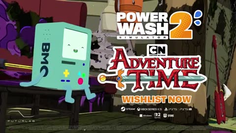 PowerWash Simulator 2 - Official Adventure Time Pack Announce Trailer