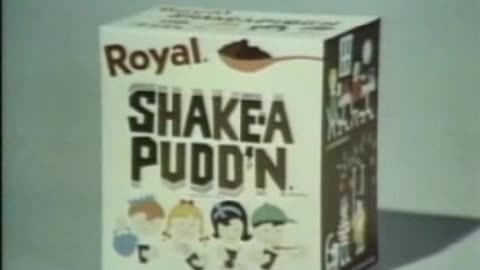 Commercial - Royal Shake A Pudd'n 1967 color