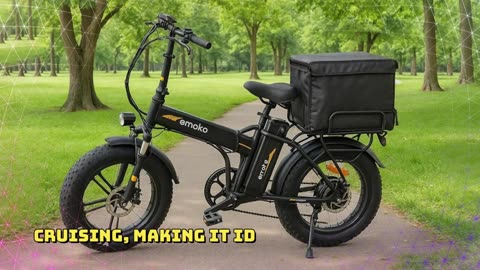 EMOKO C94 Electric Bike 48V 35AH Long Battery 1000W Motor 20*4.0 Inch Fat Tire E-Bike