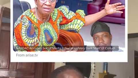 I AM GLAD NAFDAC DID NOT SAY I LIED
