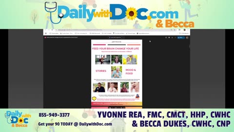 Yvonne Rea: Feed Brain - Change Life. Amino Acids For Neurotransmitter Deficiencies. DWD 6/18/25