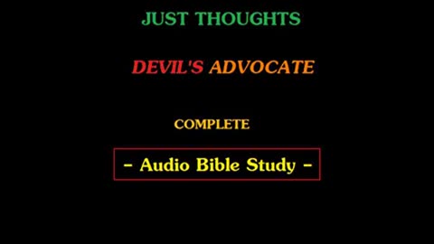 Just Thoughts - Devil's Advocate (2011) Retro