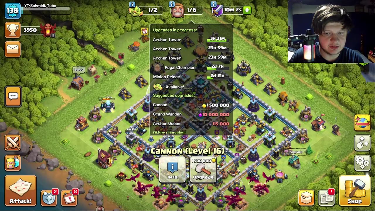 Day 166 of Clash of Clans. [#clashofclans, #coc, #day166]