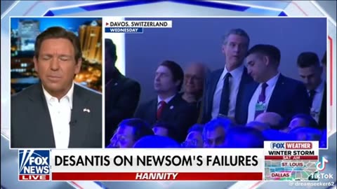 Desantis hammering Newsom - for the world to see..