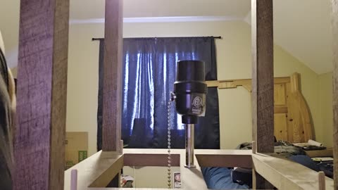 Changing light switch.