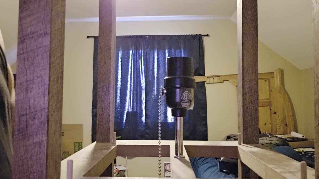 Changing light switch.
