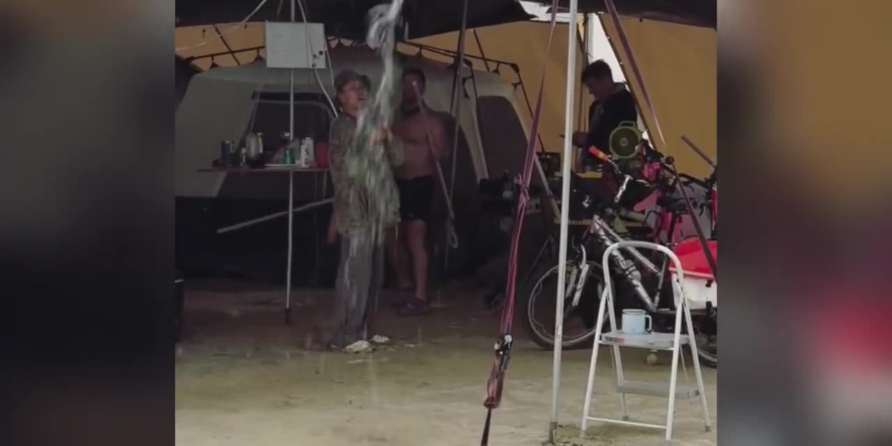 MORE Chaos at Burning Man! Torrential Rains Turn Playa Into Mud Pit - 70,000 Stranded