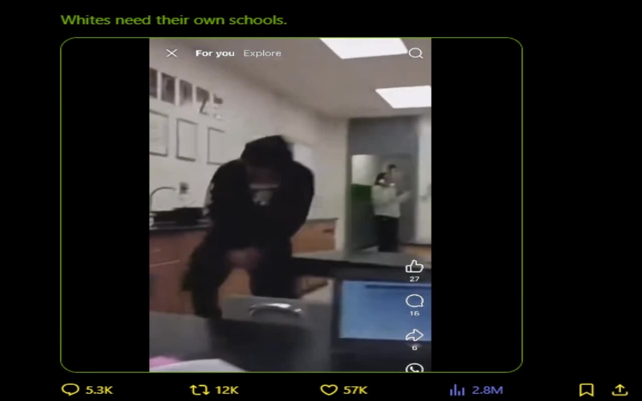 Violent American School System Allows Racial Attack and Condones Violence