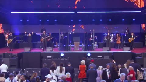 Charlie Kirk Memorial, September 21, 2025, Glendale, AZ 'How Great Thou Art'