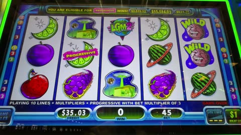 I put 4,000 into slots I never played before