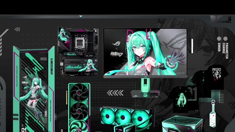 Miku And Custom PC #mikuhatsune #pc #bovcast